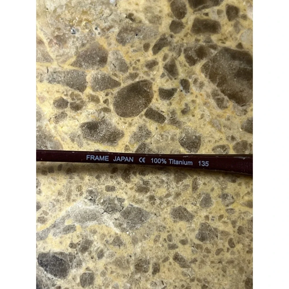 Calvin Klein 100% Titanium Japan Eyeglasses Frames 581 7 Shiny Pink  50-16-135